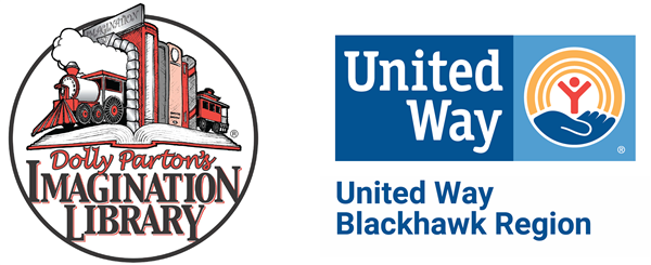 Imagination Library United Way Blackhawk Region Logos